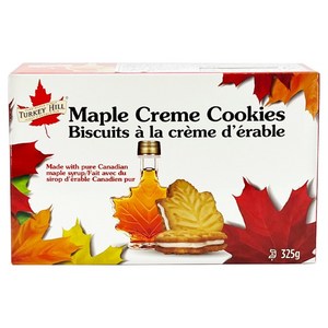 TURKEYHILL 메이플 크림 쿠키, 325g, 1개