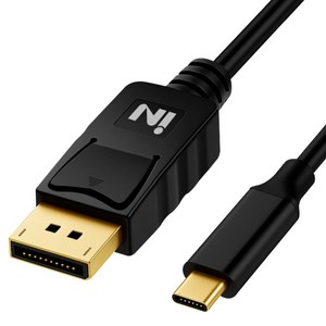 인네트워크 4K UHD 60Hz USB3.1 C타입 to DPver1.2 미러링 컨버터 케이블 1.8m