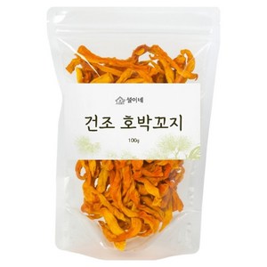 건조 호박꼬지, 100g, 1개