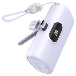 스마텍 고속충전 일체형 미니 보조배터리 10000mAh C타입