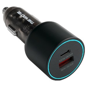 벤딕트 차량용 시거잭 초고속 충전기 136W 더볼트 프로, VDT-VP1A, 블랙