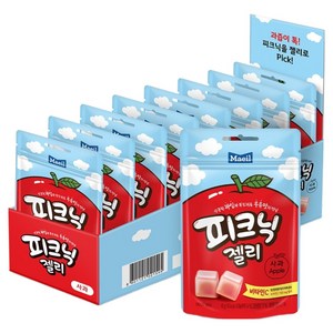 피크닉 젤리 사과, 45g, 8개