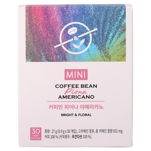 커피빈 피어나 아메리카노 원두커피믹스, 30개입, 900mg, 1개
