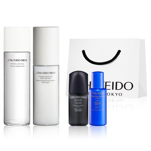 시세이도 맨 수분 베이직 스킨 + 로션 세트 + 쇼핑백