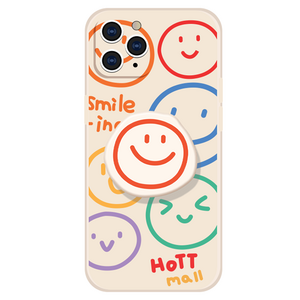 핫티몰 베이지 스마일링 케이스 + 스마트톡 세트