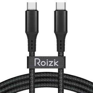 로이직 C타입-C타입 60W PD 초고속 충전 케이블 RZ-510