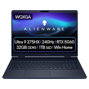 델 2025 에일리언웨어 오로라 16X 코어Ultra9 인텔 14세대 지포스 RTX 5060