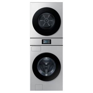 삼성전자 Bespoke AI 원바디 LCD 세탁기 WF90F25BBT + 건조기 DV90F22BBT 25kg + 22kg 177.8mm 방문설치