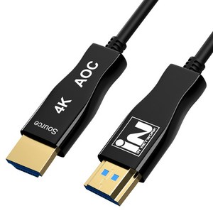인네트워크 4K UHD 60Hz 지원 HDMI Ver2.0 광 하이브리드 AOC 케이블 IN-EHAOC2020