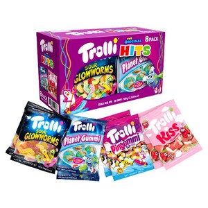 트롤리 젤리히트 4종 x 2p 세트, 788g, 1세트