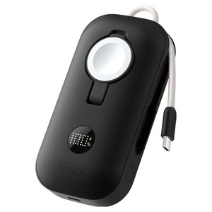 벨킨 부스트차지 프로 Apple Watch 겸용 10K 초고속 충전 45W 디스플레이형 보조배터리 C타입