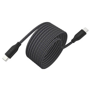 벨킨 USB C타입-C타입 부스트 차지 프로 브레이디드 마그네틱 케이블 240W