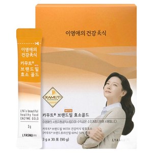 이영애의건강미식 골드 카무트 효소 30p, 90g, 1개