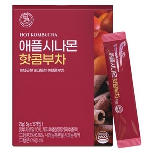 힐스랩 핫 콤부차 애플시나몬