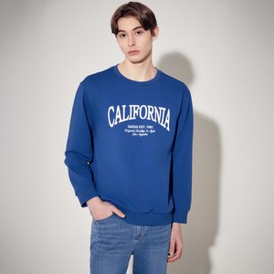 게스 레귤러 핏 캘리포니아 맨투맨 MP1K9443