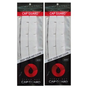 클린햇 땀 흡수 오염 방지 캡가드 10p, 28 x 280 m..., 화이트, 2개