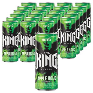 핫식스 더킹 애플홀릭, 355ml, 24개