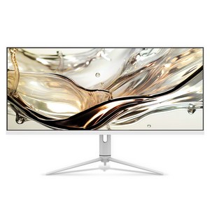 한성컴퓨터 WUHD IPS 100Hz USB Type C 허브 모니터 화이트