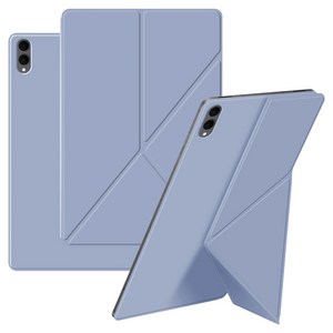 세로 거치 마그네틱 벤디 커버 케이스 갤럭시탭S11울트라 라벤더 TA-7 + 태블리스 세로 거치 마그네틱 벤디 커버 케이스