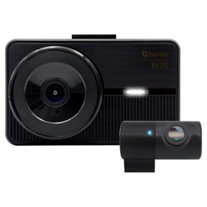 바넥스 전후방 FHD 2채널 와이파이 블랙박스 BX20, 거치대 + 후방카메..., 32GB