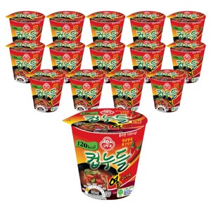 오뚜기컵누들 열라면 35g, 15개