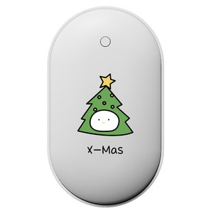 누아트 충전식 양면발열 몽프렌즈 디자인 손난로 보조배터리 5000mAh C타입