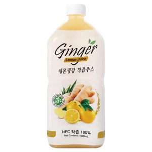 파모빗 레몬 생강 착즙 NFC 100%, 1L, 1개