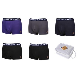 NBA 남성용 LA 레이커스 어센틱 드로즈 팬티 5종 파우치