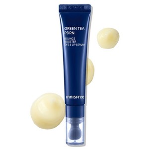 이니스프리 그린티 피디알엔 바운스 부스터 아이앤립 세럼