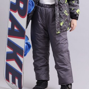 래시플 주니어 아동용 패딩 눈썰매 방수 스키 바지