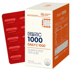 대상웰라이프 정품 데일리C 1000 100p, 110g, 1개