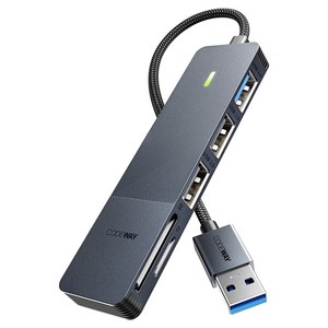 코드웨이 5포트 USB A타입 C타입 멀티허브 LA7105A