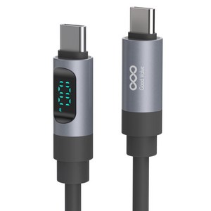 굿밸류 C타입-C타입 울트라 PD 100W 초고속충전 케이블