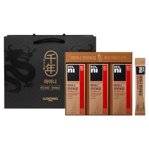 마이니 천년보감 홍삼데일리 스틱 10p + 쇼핑백, 450ml, 1개