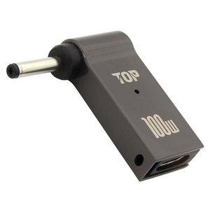에이치디탑 USB C타입 DC 변환 100W 노트북 충전 젠더 3 x 1 mm