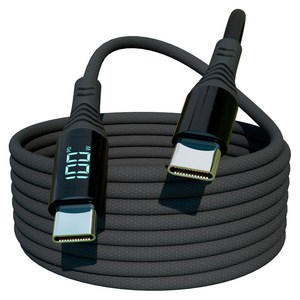 에센스웨어 C타입-C타입 디스플레이 PD 100W 초고속 충전 케이블