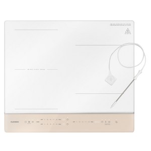 쿠쿠 빌트인 셰프스틱 화이트 인덕션 3구