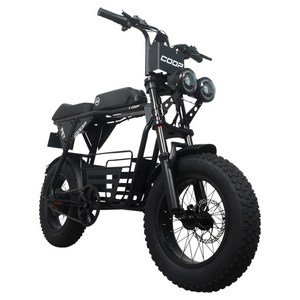 에이유테크 엑스트랙 몬스터 쿱펫 COOP PET 애견동승 자토바이 48V 10Ah 바구니 전동 전기 자전거 고객직접설치