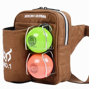 부쿠로혼마 서포트 24 파크골프 파우치, 15 x 18 x ..., 월넛 브라운, 1개