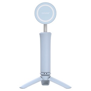 아라리 맥세이프 360도 회전 기내용 스마트폰 미니 삼각대 거치대 셀카봉 맥피포드 라이트