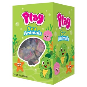 알도르플레이 시 애니멀 젤리 100개입, 700g, 1개