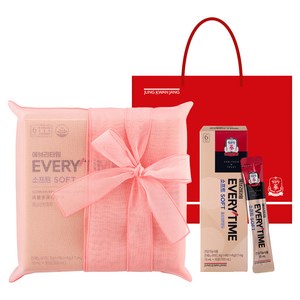 에브리타임 정관장 보자기 포장 소프트 30p + 쇼핑백
