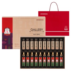 정관장 정품 갤러리 컬렉션에브리타임 샷 20ml x 10p + 활기력 20ml x 10p + 쇼핑백