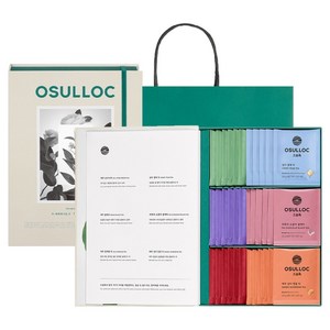 오설록 티 베리에이션 오 티백 차 세트, 차 6종 x 6p, 1세트