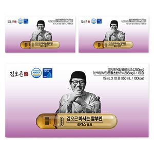 김오곤 마시는 알부민 플러스 골드 10p, 150ml, 3개