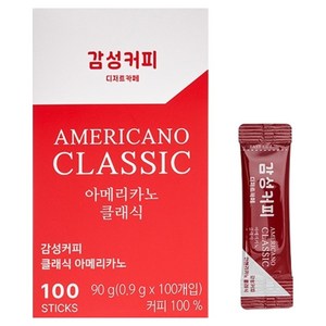 감성커피 클래식 아메리카노 스틱, 100개입, 900mg, 1개