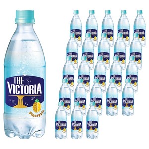 웅진빅토리아 더빅토리아 파인애플 탄산음료, 500ml, 24개