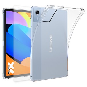 칸탐 레노버 샤오신패드 2025 투명 케이스 강화유리 아이디어탭 111