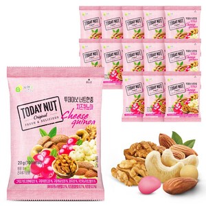 투데이넛 너트한줌 치즈퀴노아, 20g, 14개