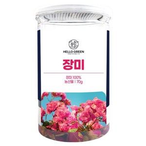 헬로우그린 장미차, 70g, 1개입, 1개